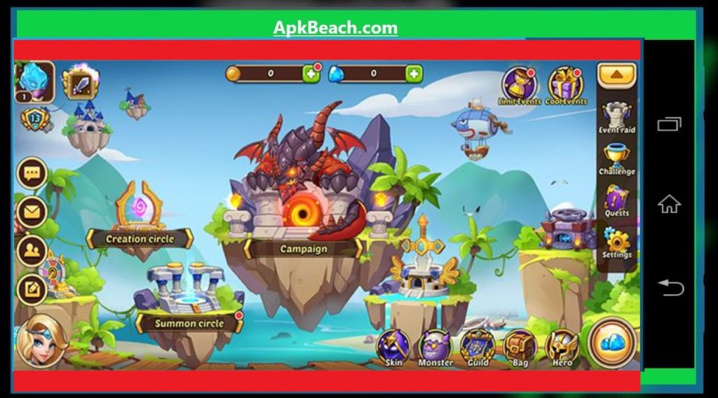 Idle Heroes MOD APK 1.25.0.p1 (Unlimited Gems+Money) Download 1