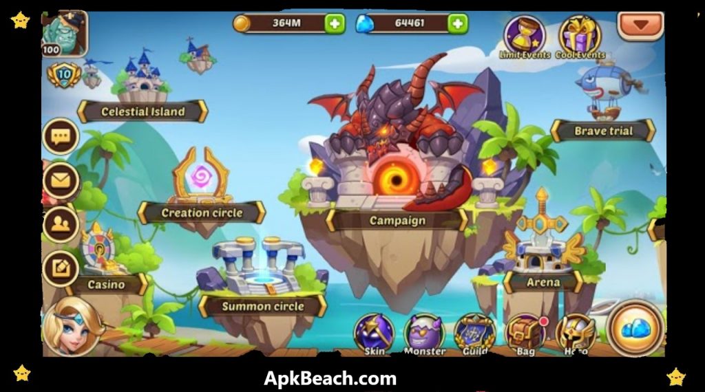 Idle Heroes MOD APK 1.25.0.p1 (Unlimited Gems+Money) Download 2