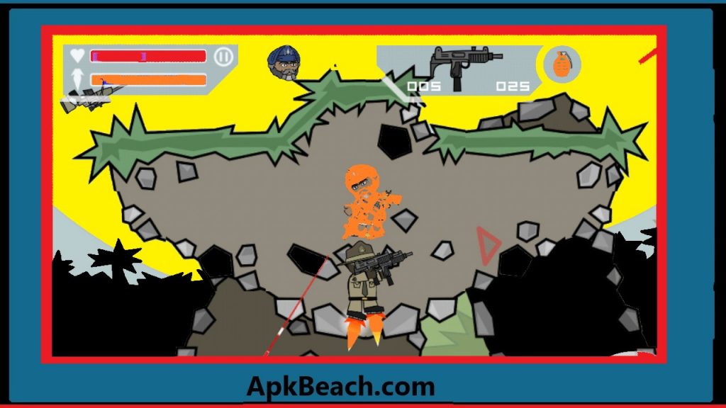 Mini Militia MOD APK Latest 2021 (Unlimited Everything) Download 3