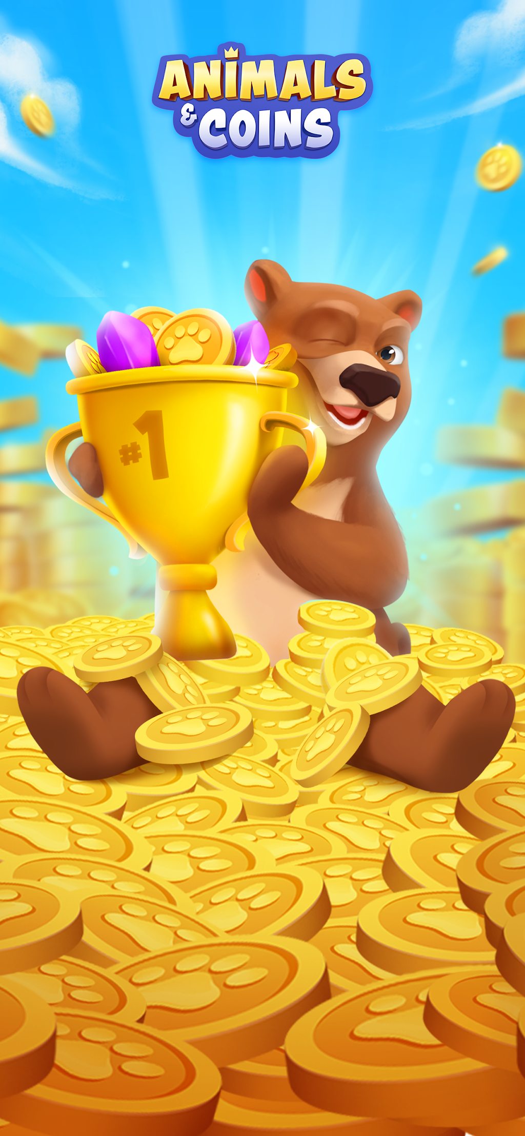 Animals & Coins Adventure Game MOD APK screenshot
