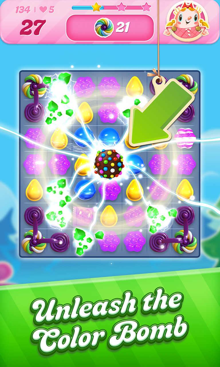 Candy Crush Saga MOD APK screenshot