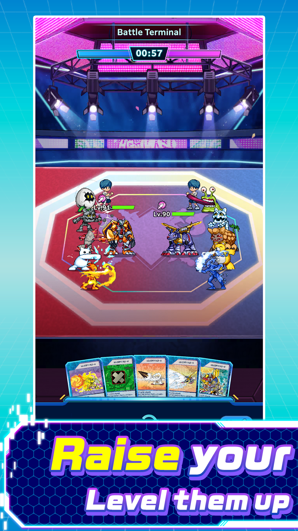 DIGIMON UP MOD APK screenshot