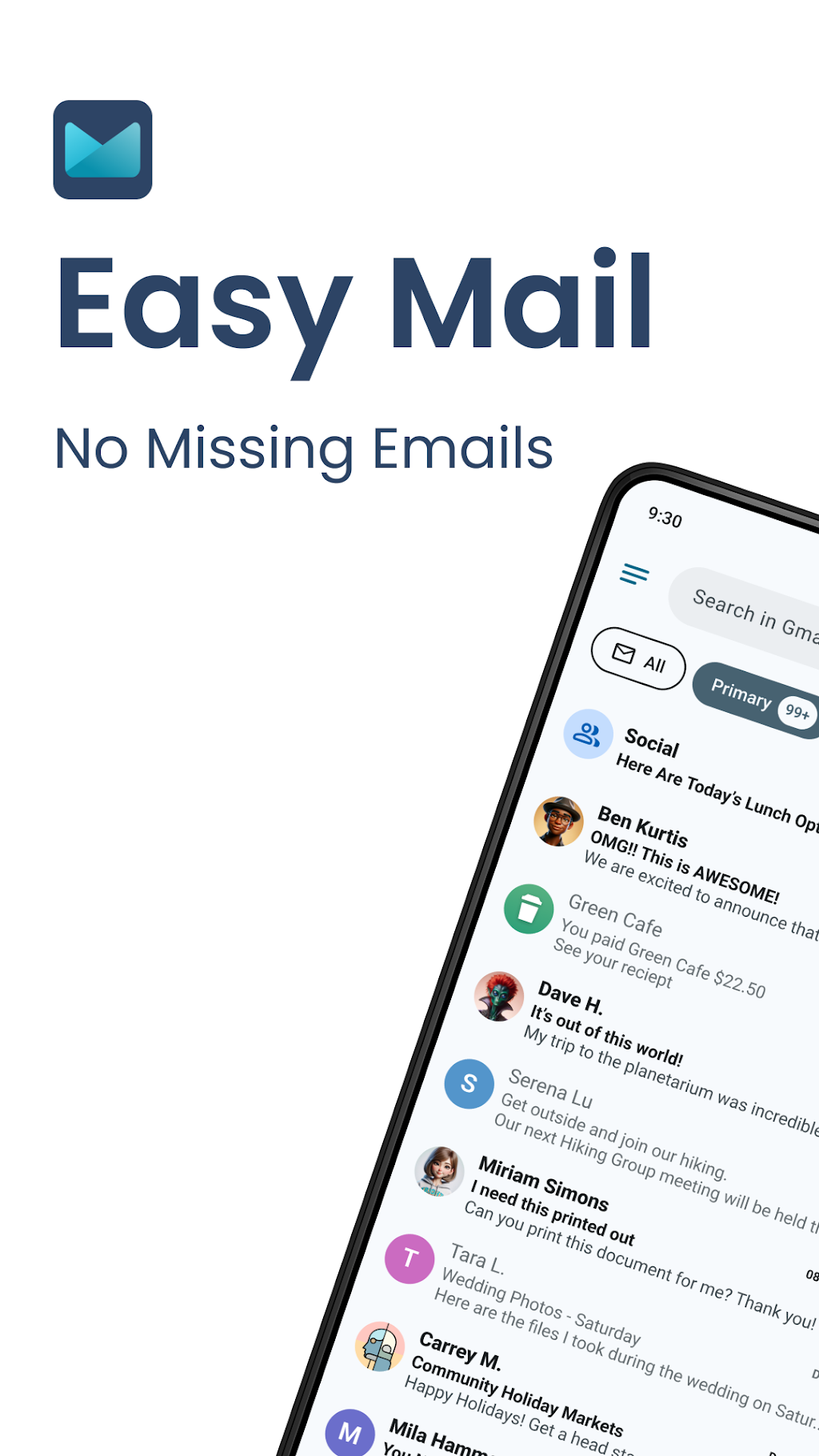 Easy Mail MOD APK screenshot