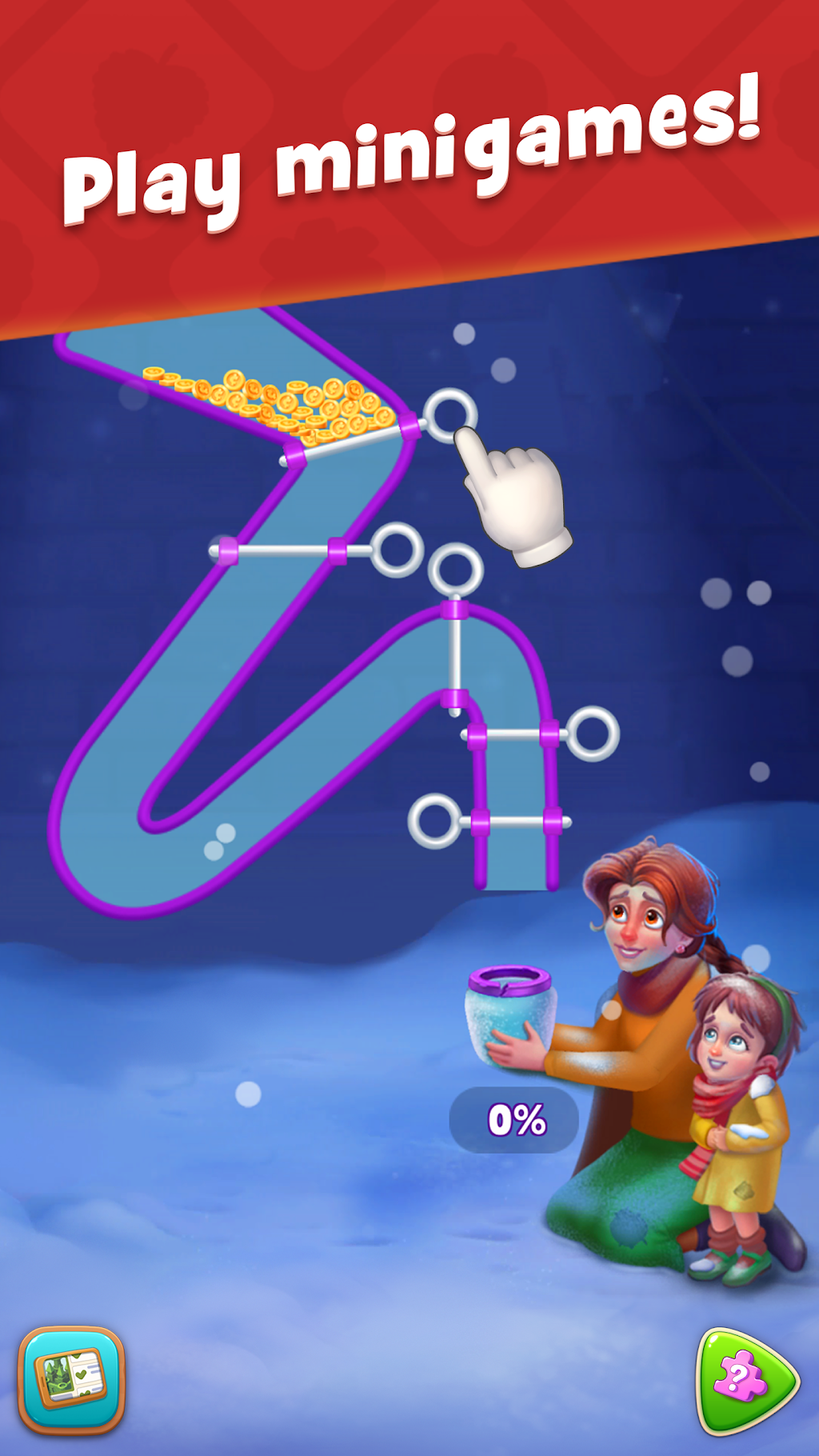 Gardenscapes MOD APK screenshot