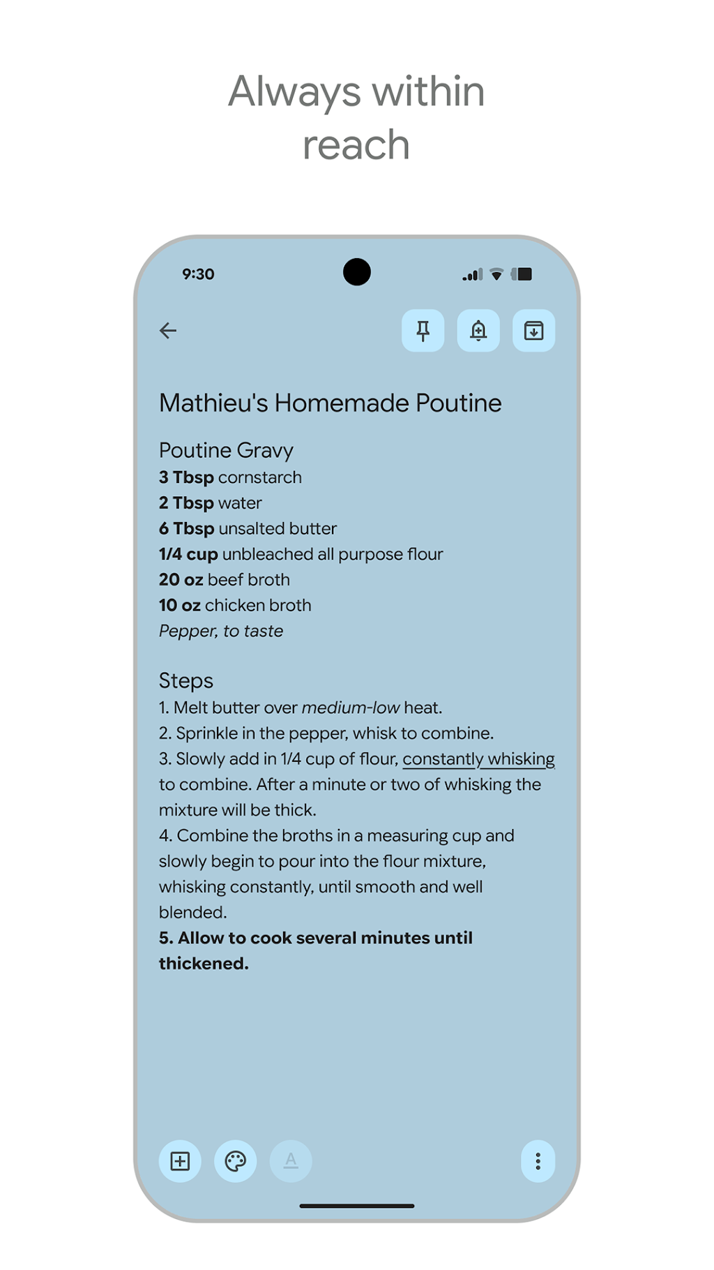 Google Keep MOD APK screenshot