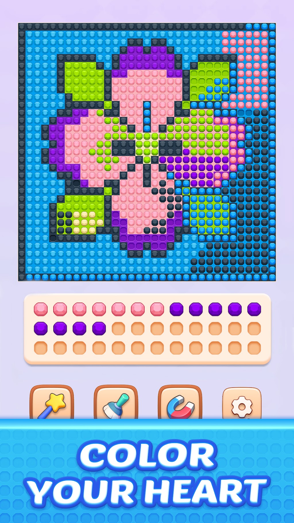 Jewel Coloring MOD APK screenshot