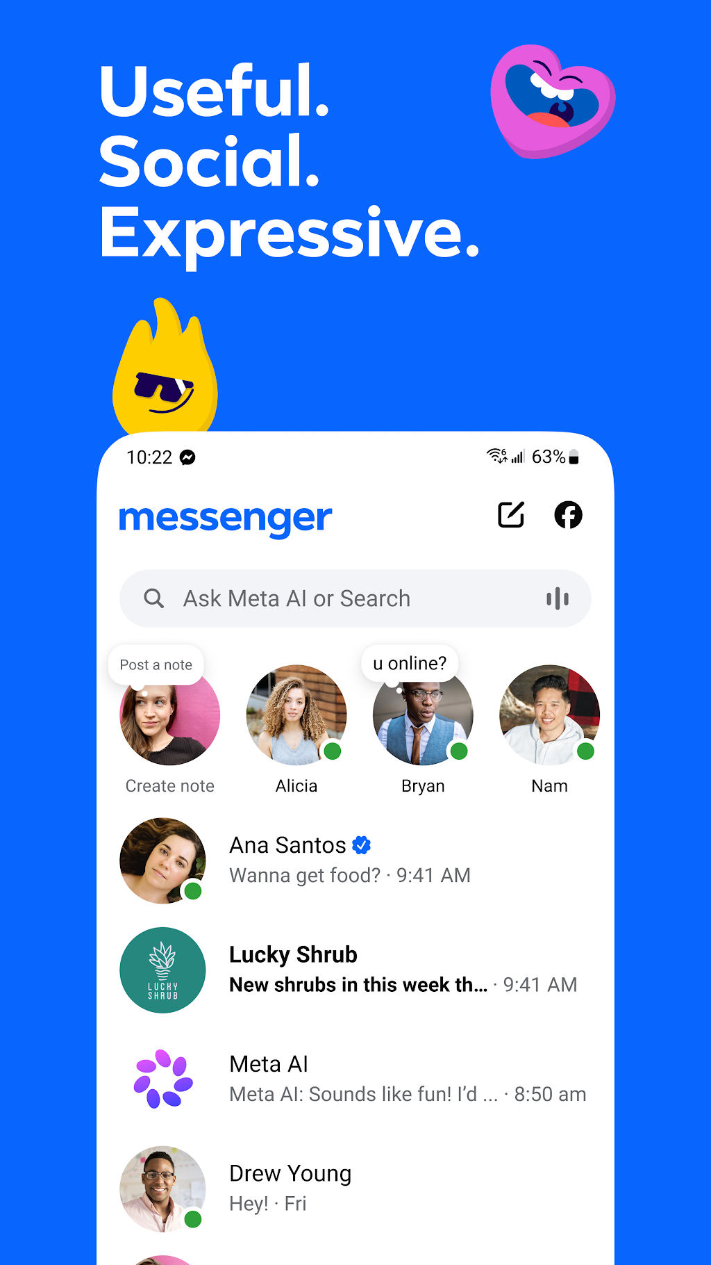 Messenger MOD APK screenshot