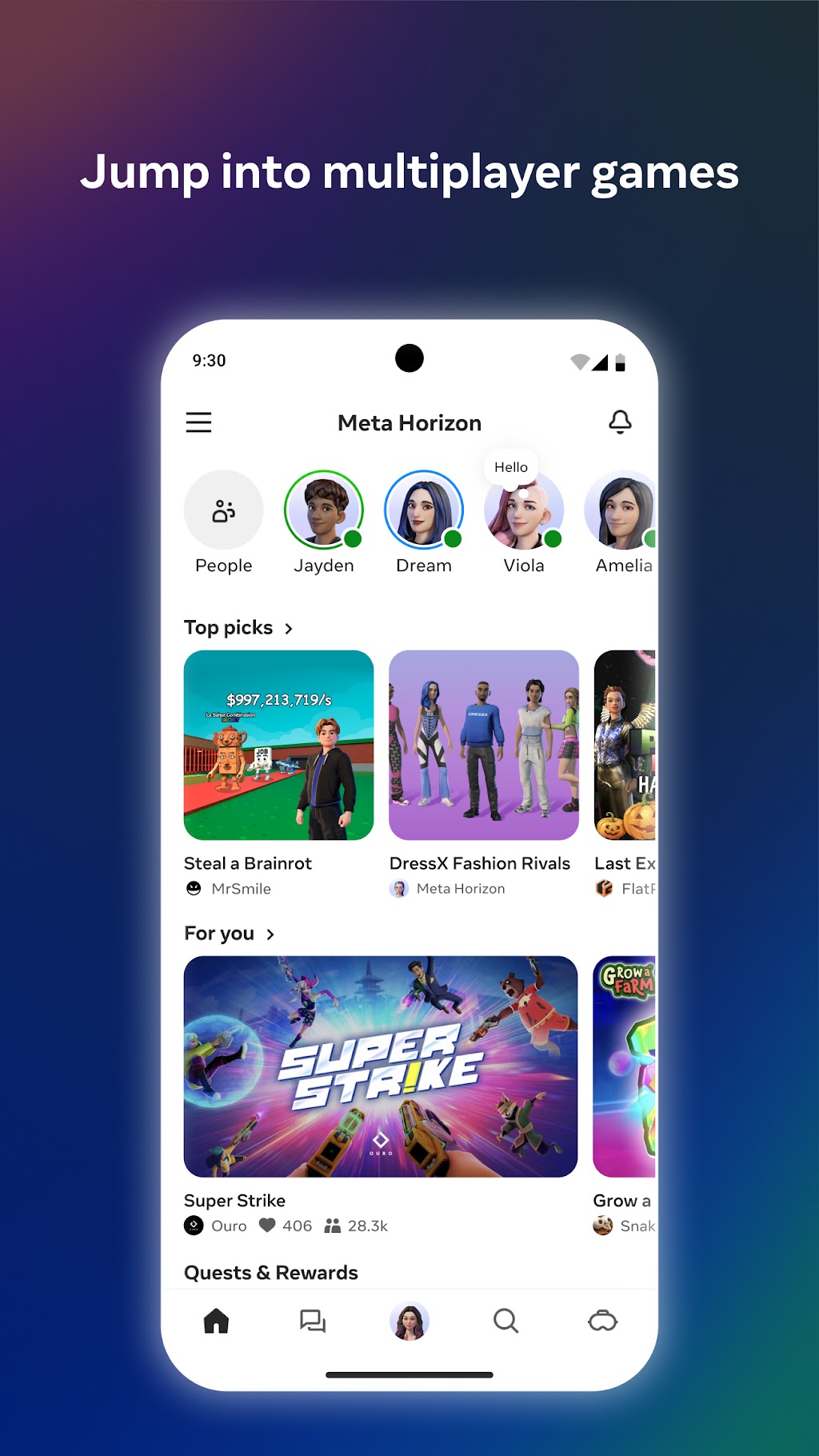 Meta Horizon MOD APK screenshot