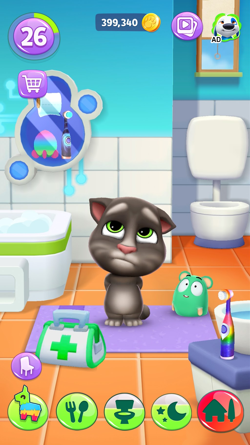 My Talking Tom 2 MOD APK screenshot