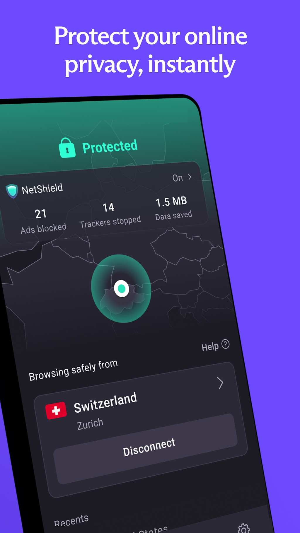 Proton VPN MOD APK screenshot