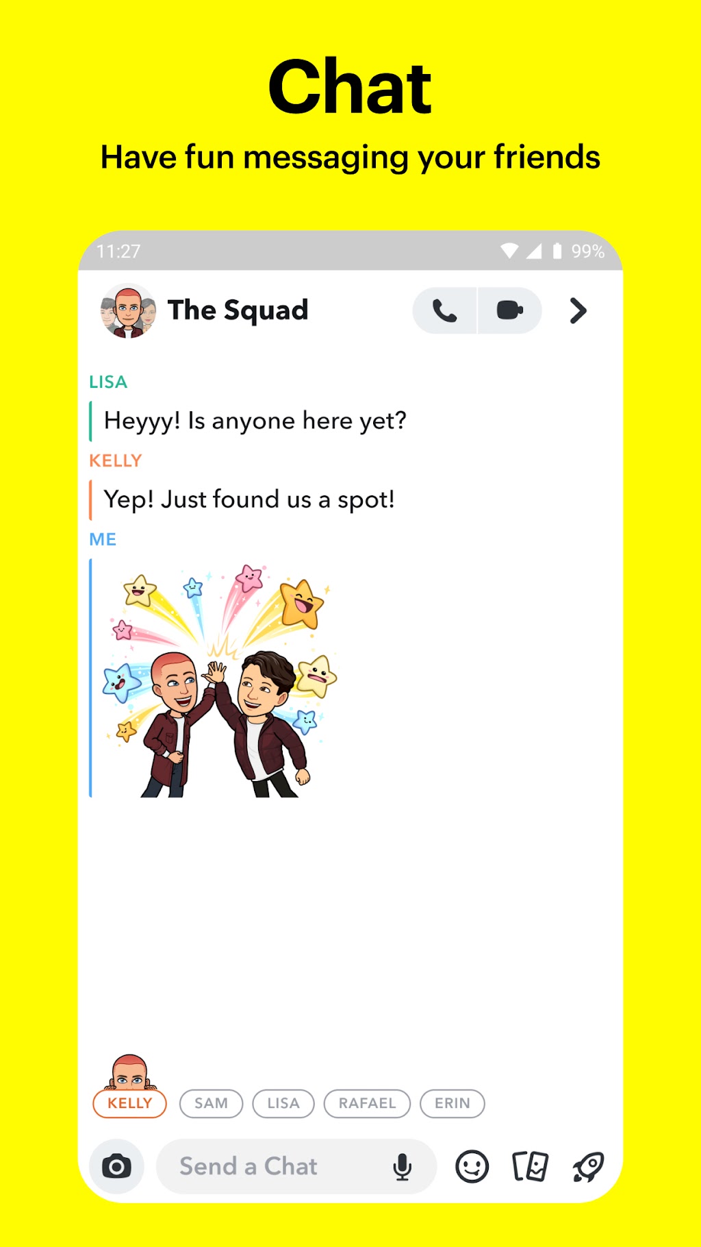 Snapchat MOD APK screenshot
