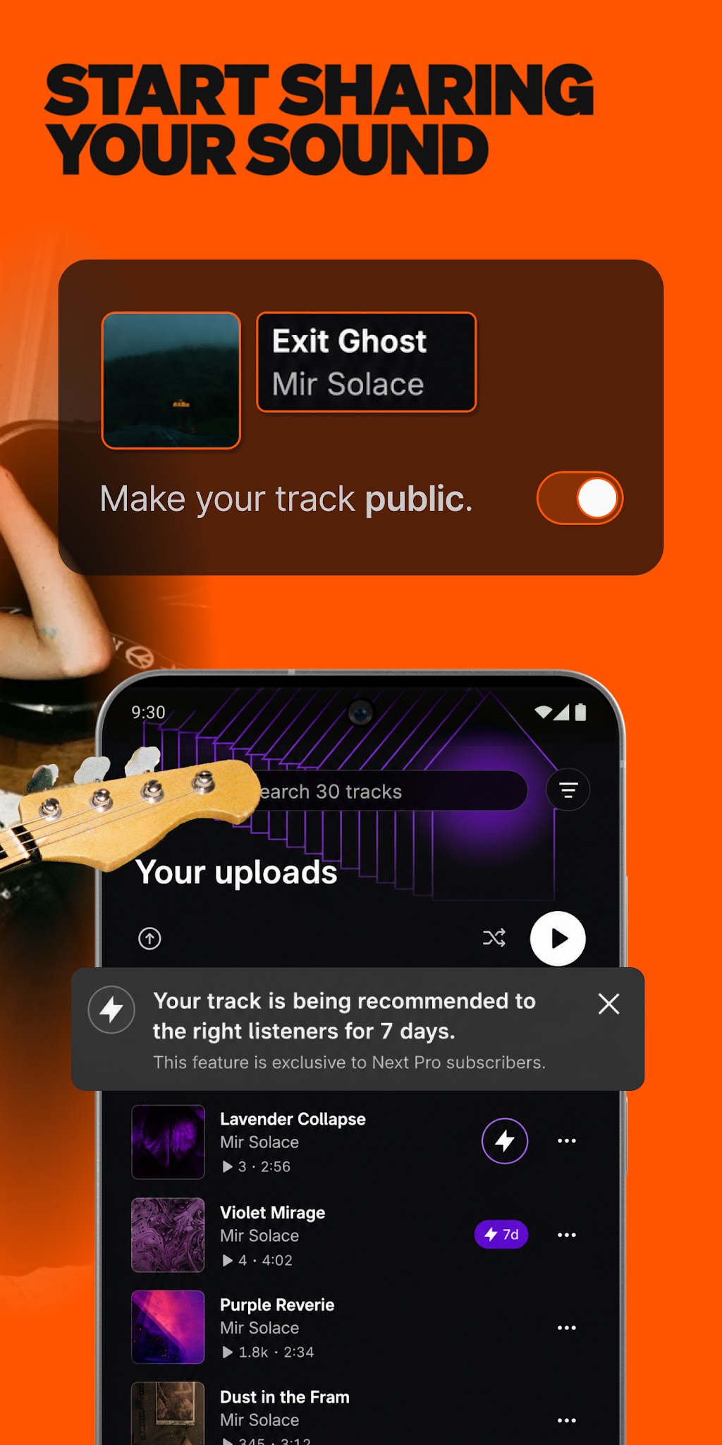 SoundCloud MOD APK screenshot