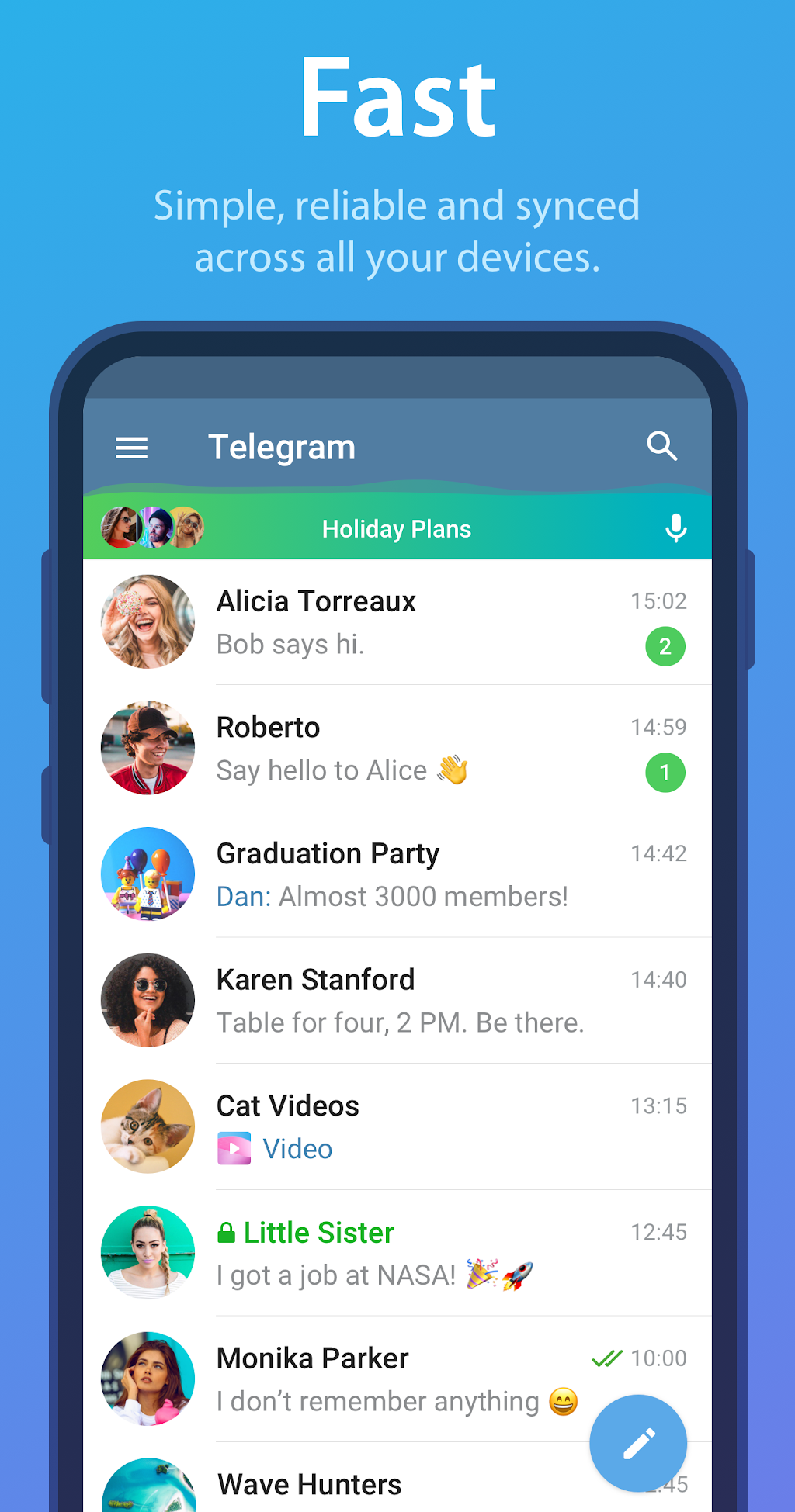 Telegram MOD APK screenshot