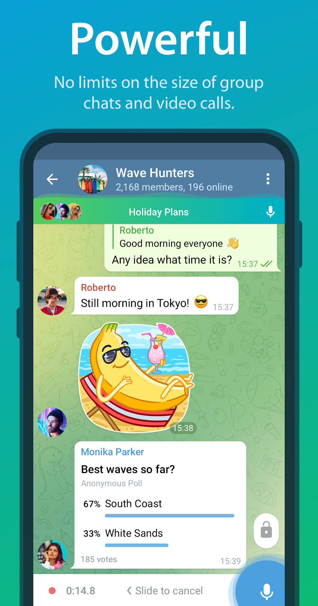 Telegram MOD APK screenshot